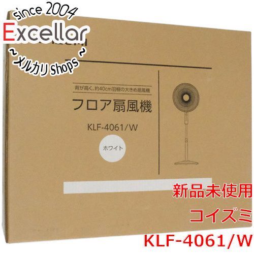 [bn:18] KOIZUMI　フロア扇風機　KLF-4061/W　ホワイト