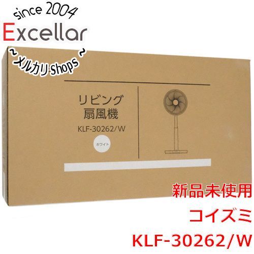 [bn:17] KOIZUMI　リビング扇風機　KLF-30262/W　ホワイト