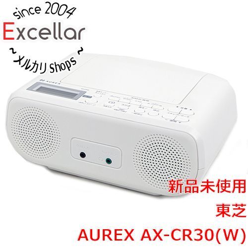 [bn:6] TOSHIBA　CDラジオ AUREX　AX-CR30(W)　ホワイト