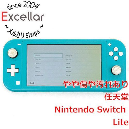 [bn:7] 任天堂　Nintendo Switch Lite(ニンテンドースイッチ ライト)　HDH-S-BAZAA　ターコイズ　本体のみ　本体・液晶画面いたみ