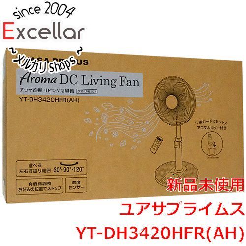 [bn:0] ユアサプライムス　リビング扇風機 YT-DH3420HFR(AH)　ブルーグレー