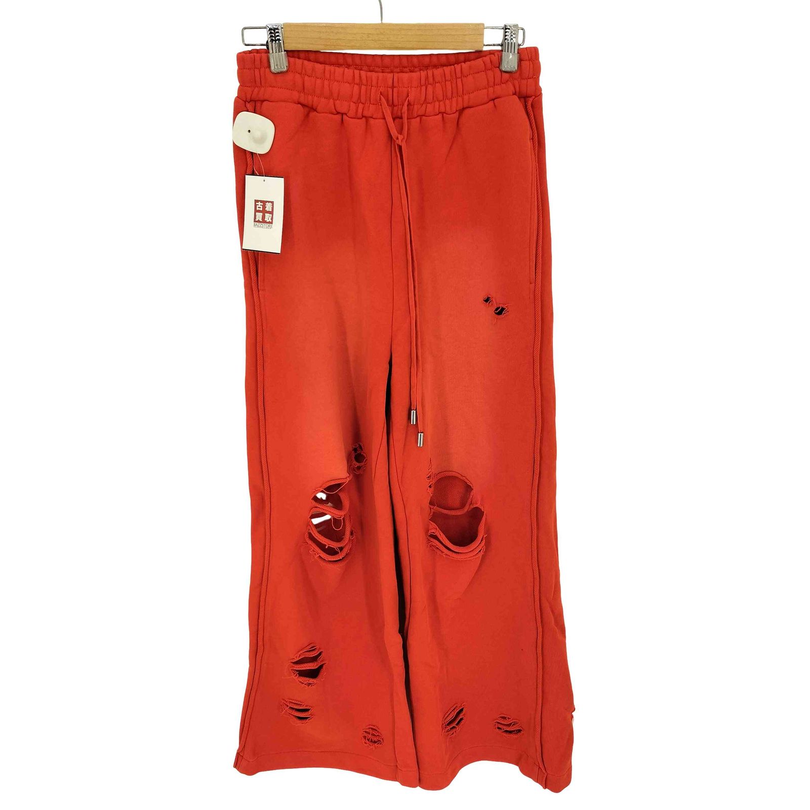 メゾンスペシャル MAISON SPECIAL 23aw Sweat Distressed Wide Pants レディース JPN：38