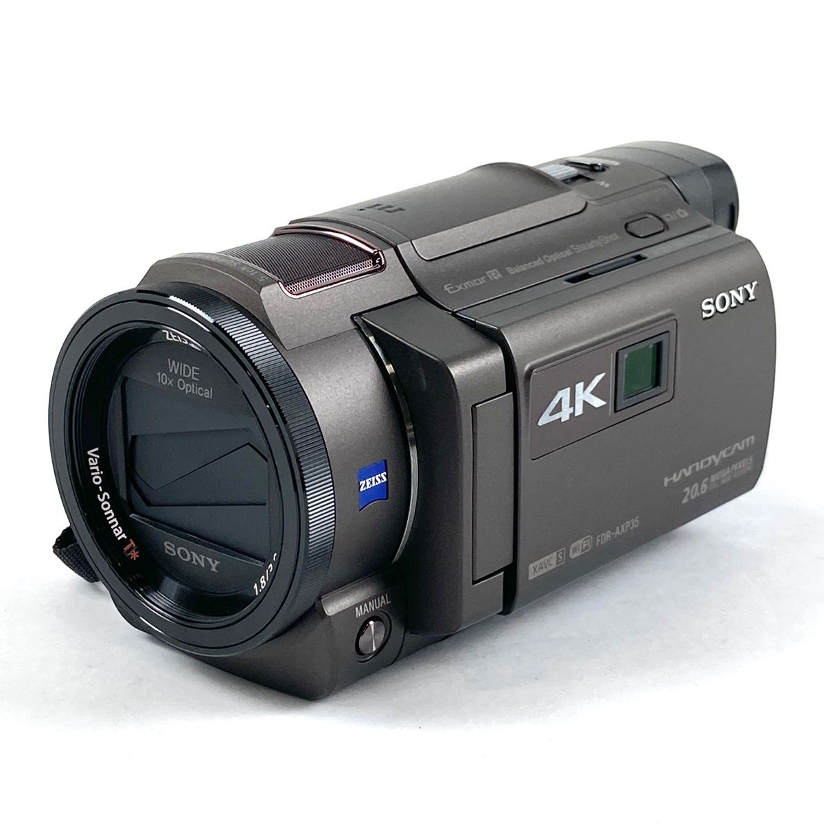 ソニー SONY デジタル4Kビデオカメラレコーダー HANDYCAM FDR-AXP35 ブロンズブラウン デジタルビデオカメラ 【中古】