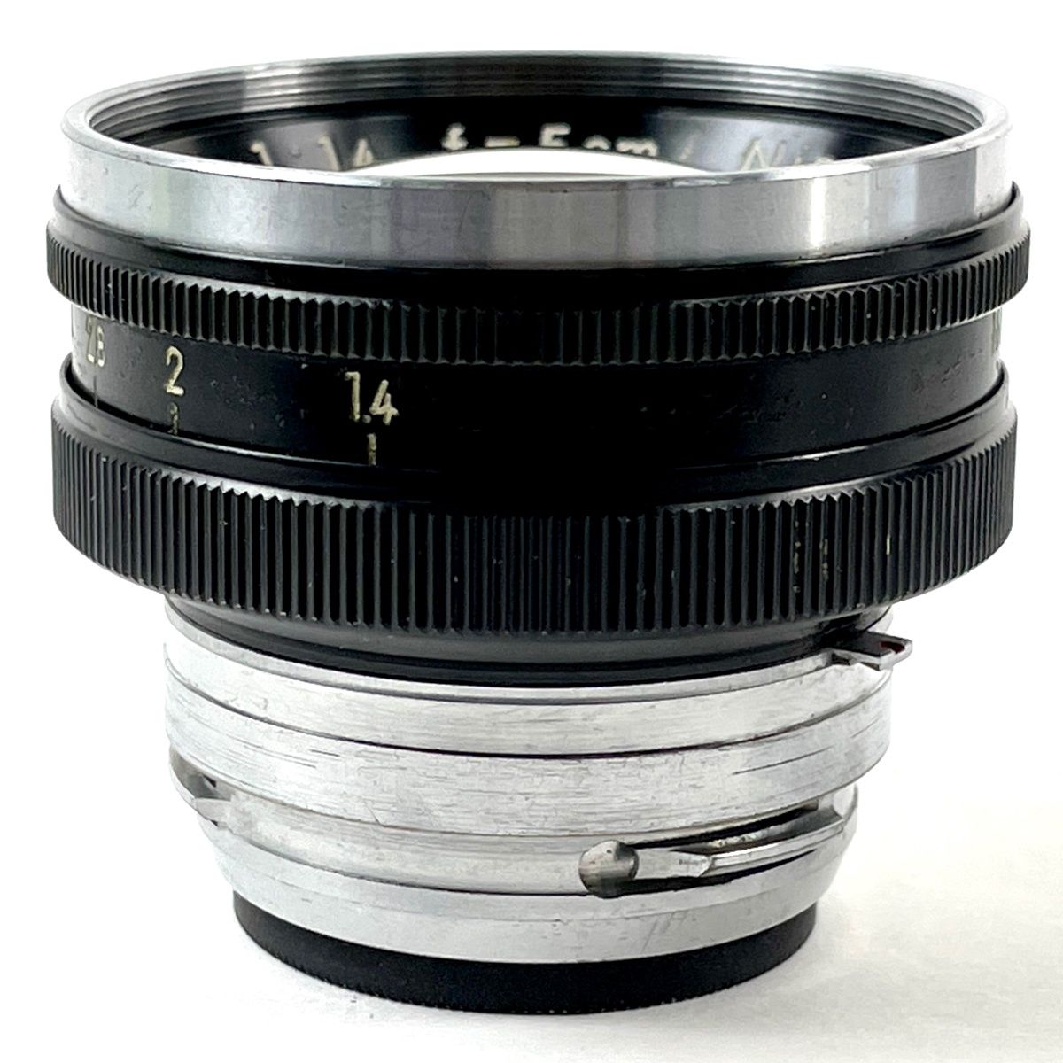 ニコン Nikon NIKKOR-S 50mm F1.4 5cm ブラック Sマウント レンジファインダーカメラ用レンズ 【中古】