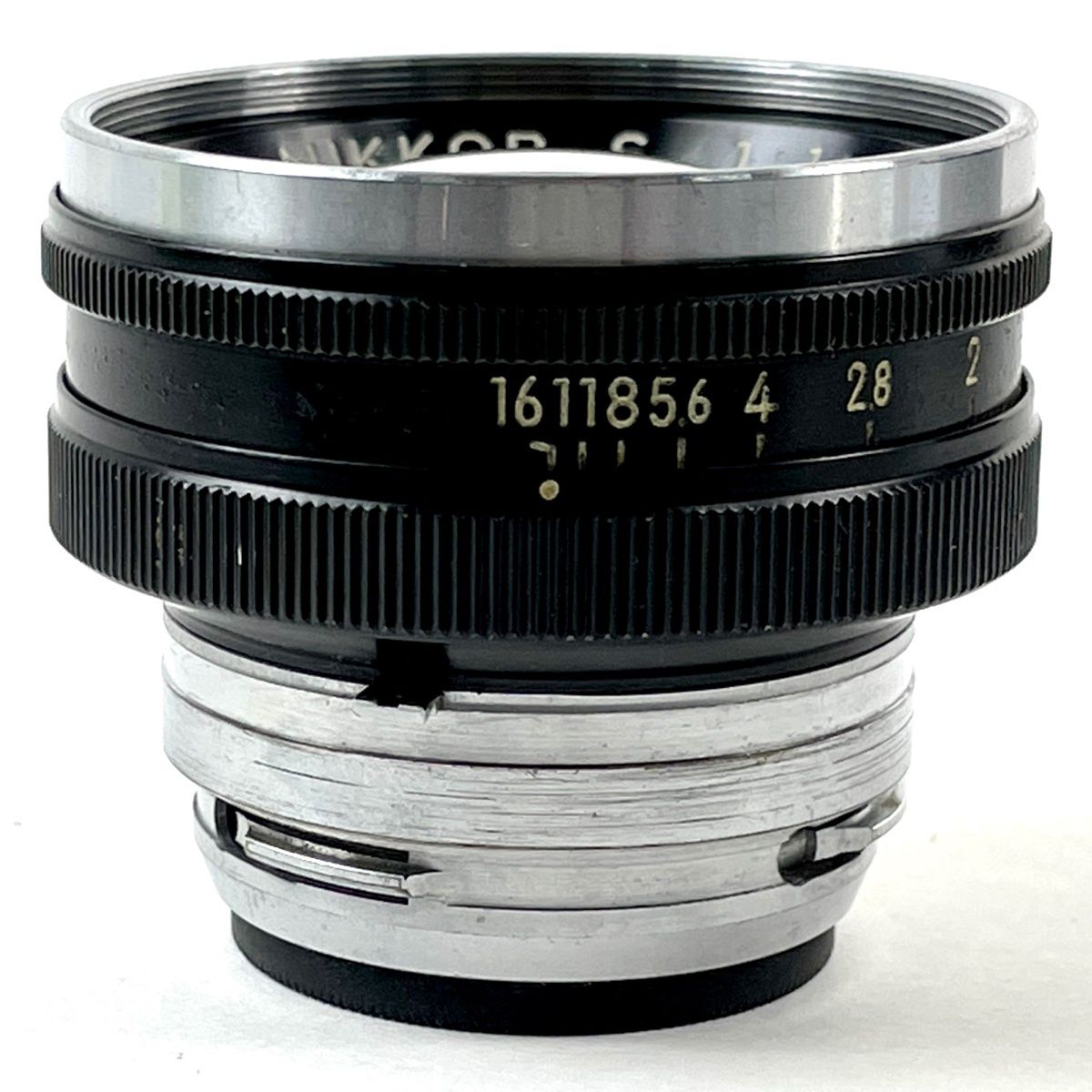 ニコン Nikon NIKKOR-S 50mm F1.4 5cm ブラック Sマウント レンジファインダーカメラ用レンズ 【中古】
