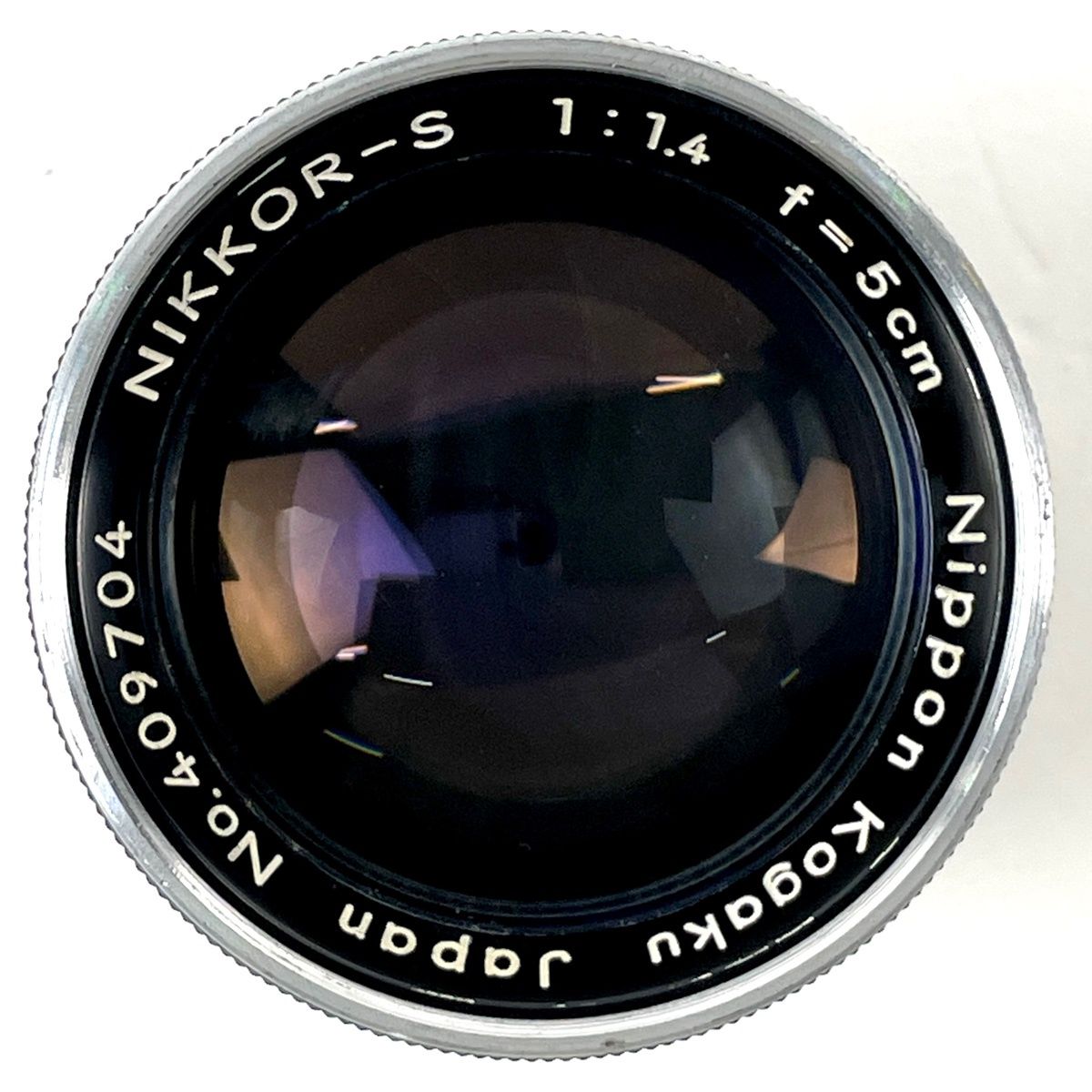 ニコン Nikon NIKKOR-S 50mm F1.4 5cm ブラック Sマウント レンジファインダーカメラ用レンズ 【中古】