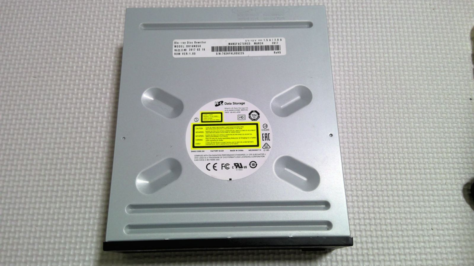【A1-1-0092】日立LG　BH16NS58　内蔵BDドライブ