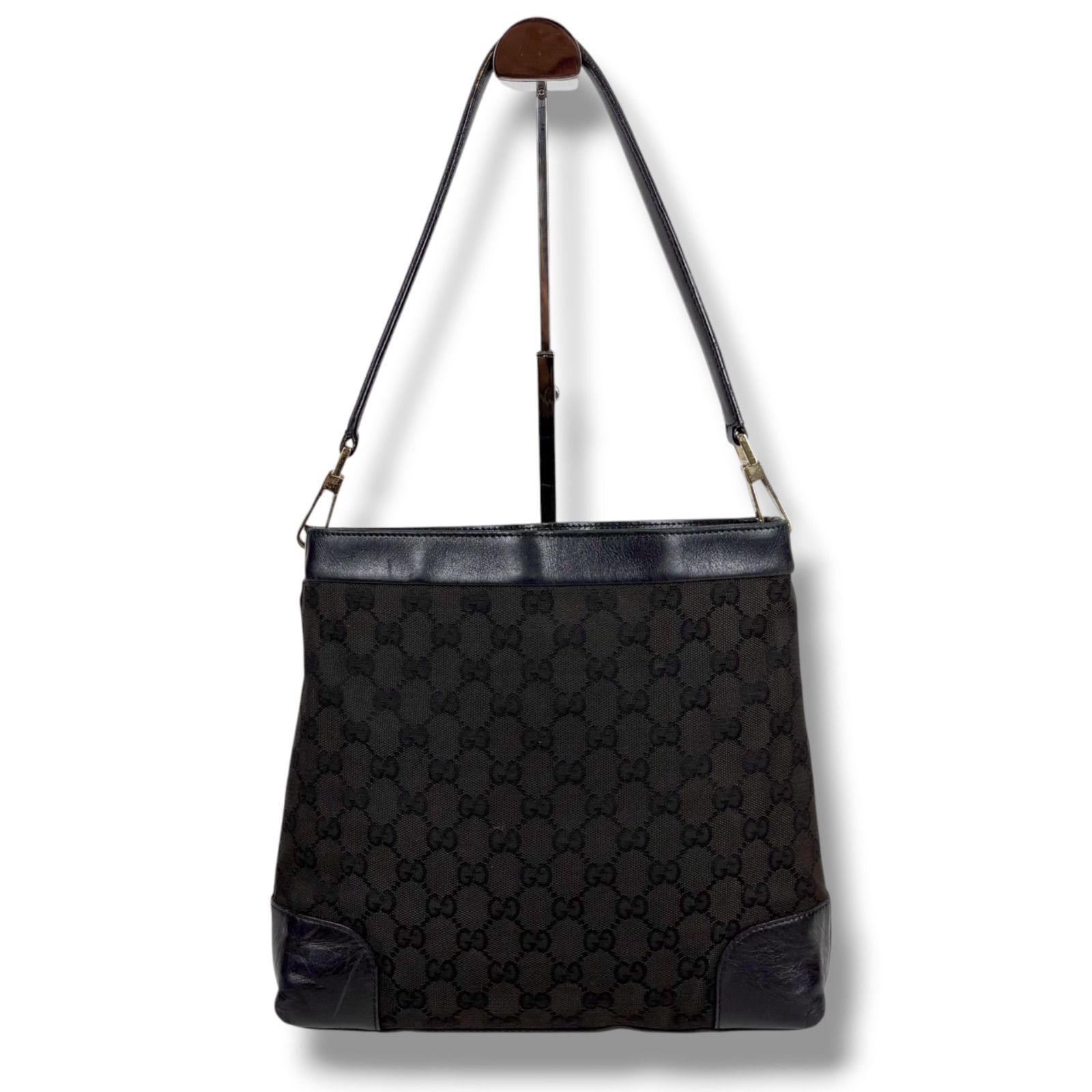 グッチ GUCCI GGキャンバス ワンショルダーバッグ ホーボーバッグ