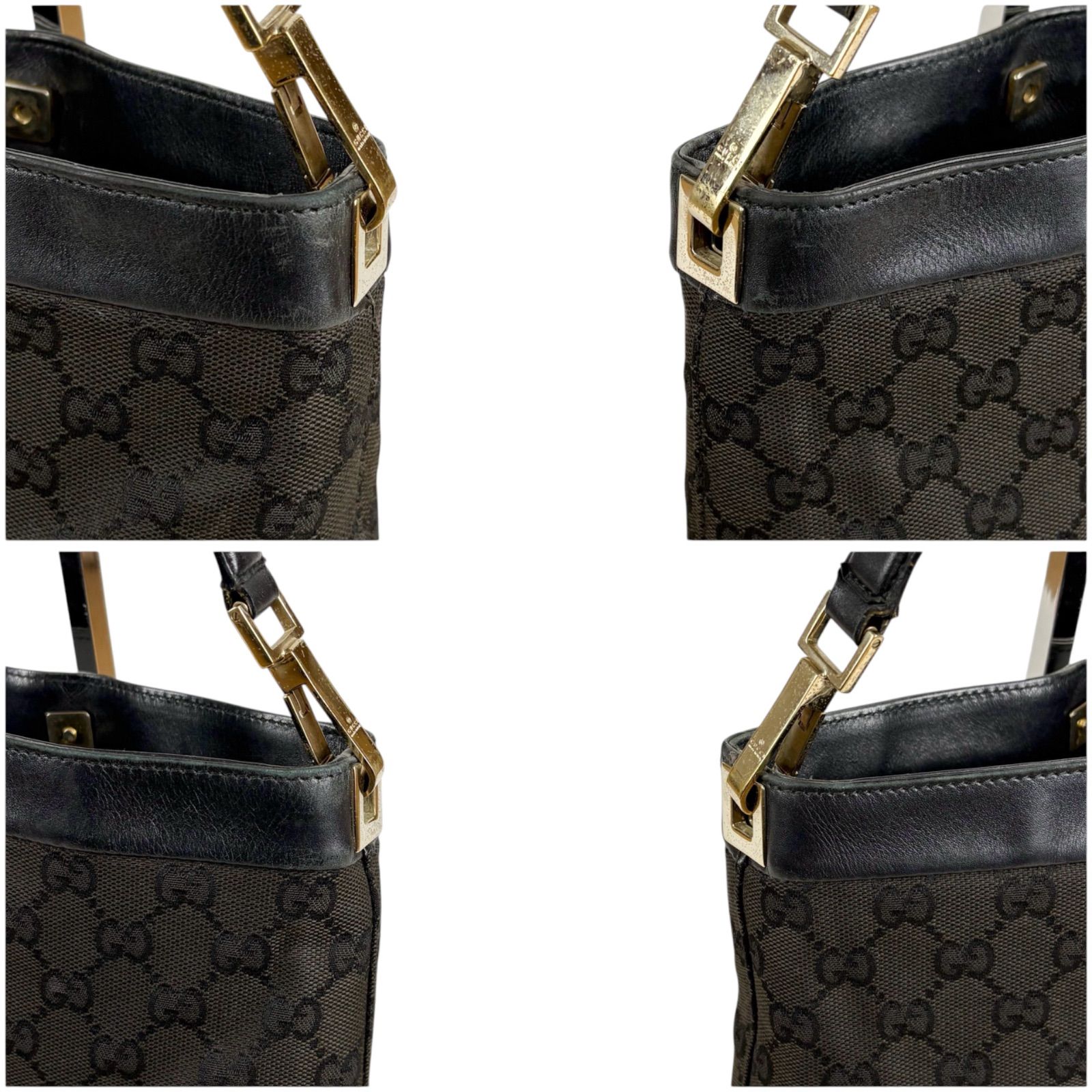 グッチ GUCCI GGキャンバス ワンショルダーバッグ ホーボーバッグ