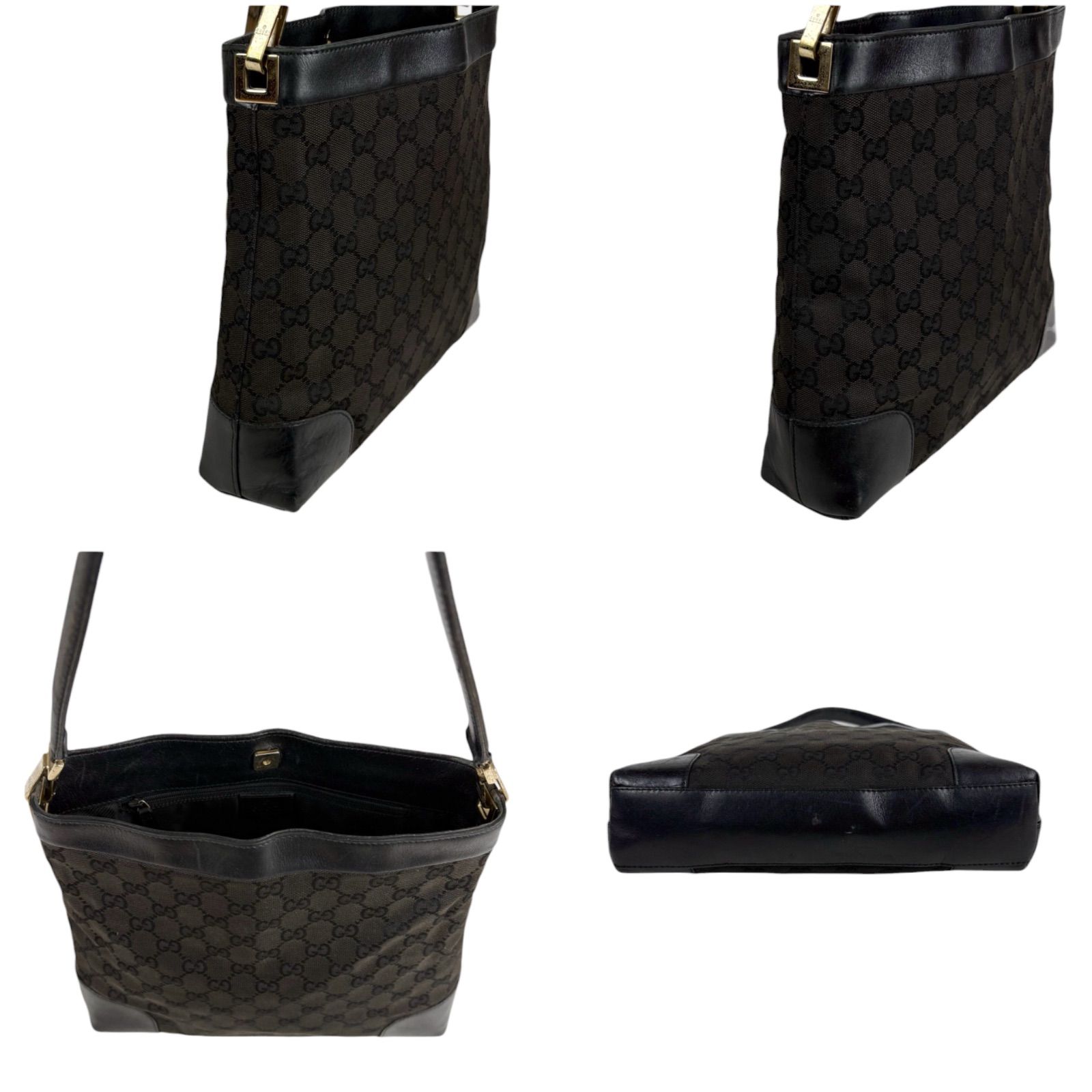 グッチ GUCCI GGキャンバス ワンショルダーバッグ ホーボーバッグ