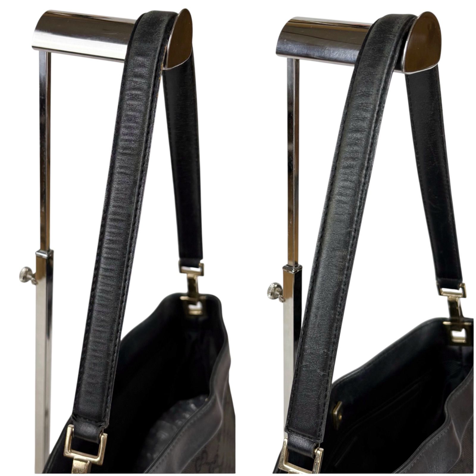 グッチ GUCCI GGキャンバス ワンショルダーバッグ ホーボーバッグ