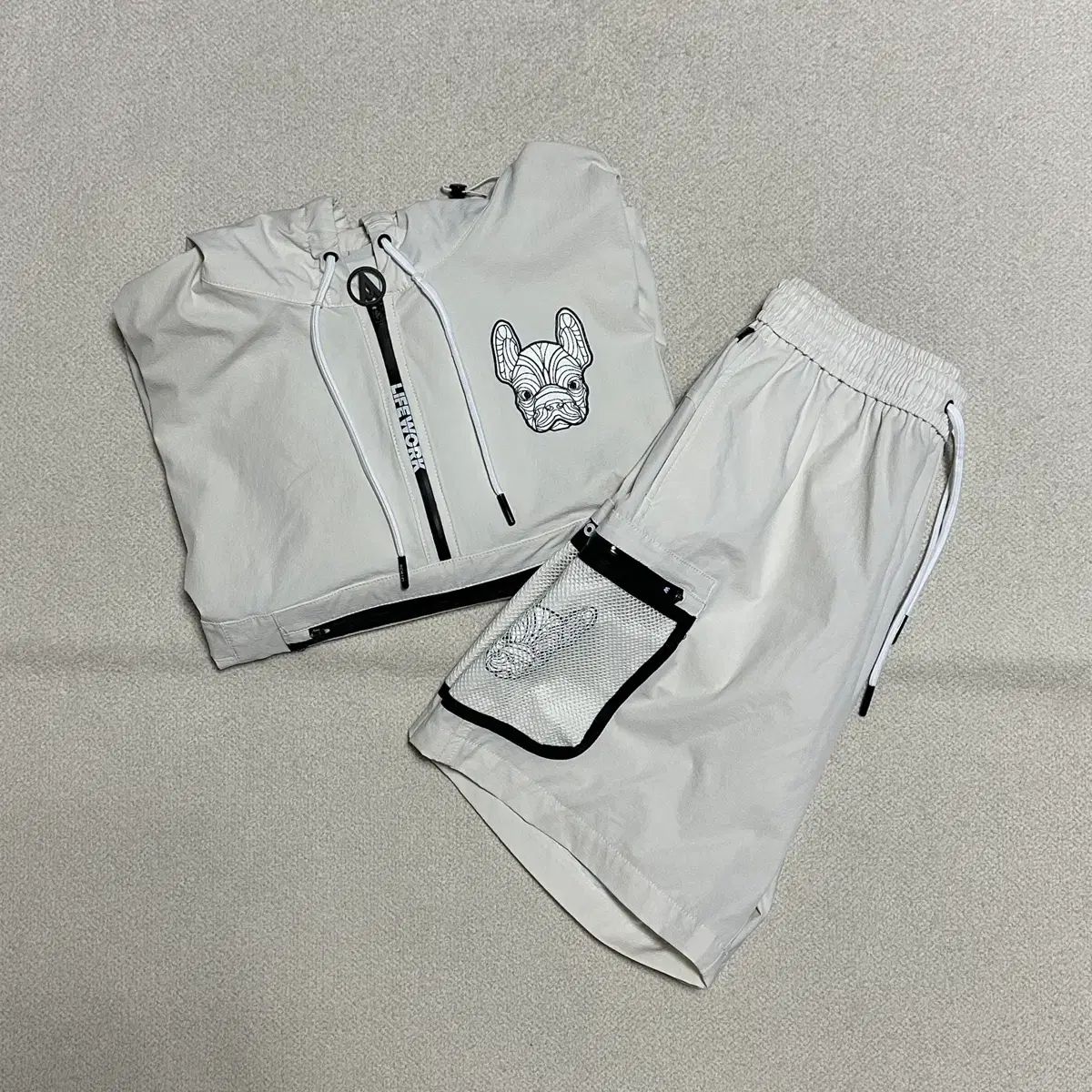 ライフウォーク レディース メッシュポケット セットアップ