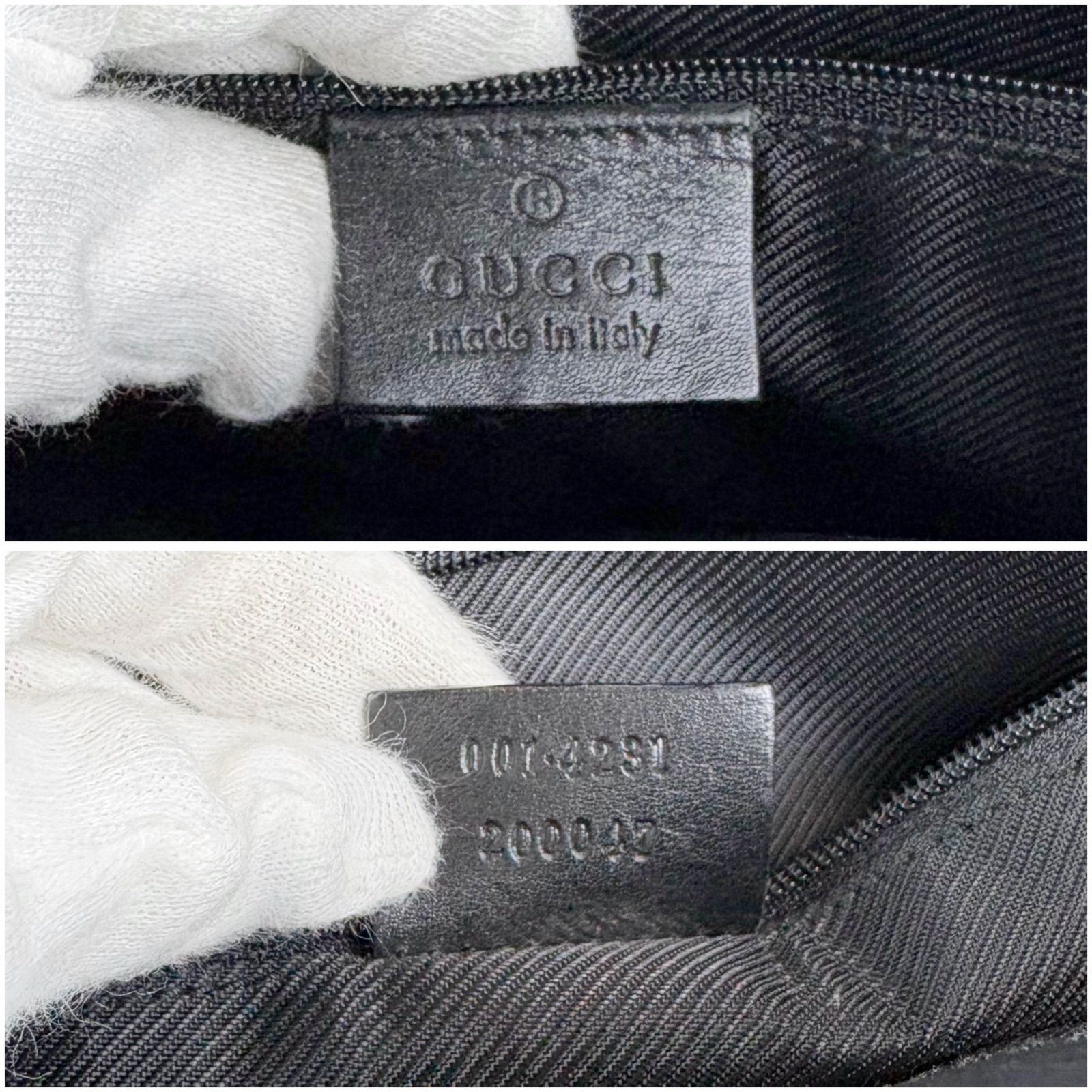 グッチ GUCCI GGキャンバス ワンショルダーバッグ ホーボーバッグ