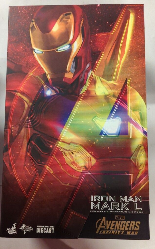 HOTTOYS MOVIE MASTERPIECE DIECAST IRON MAN MARK 50 / DIECAST MMS473