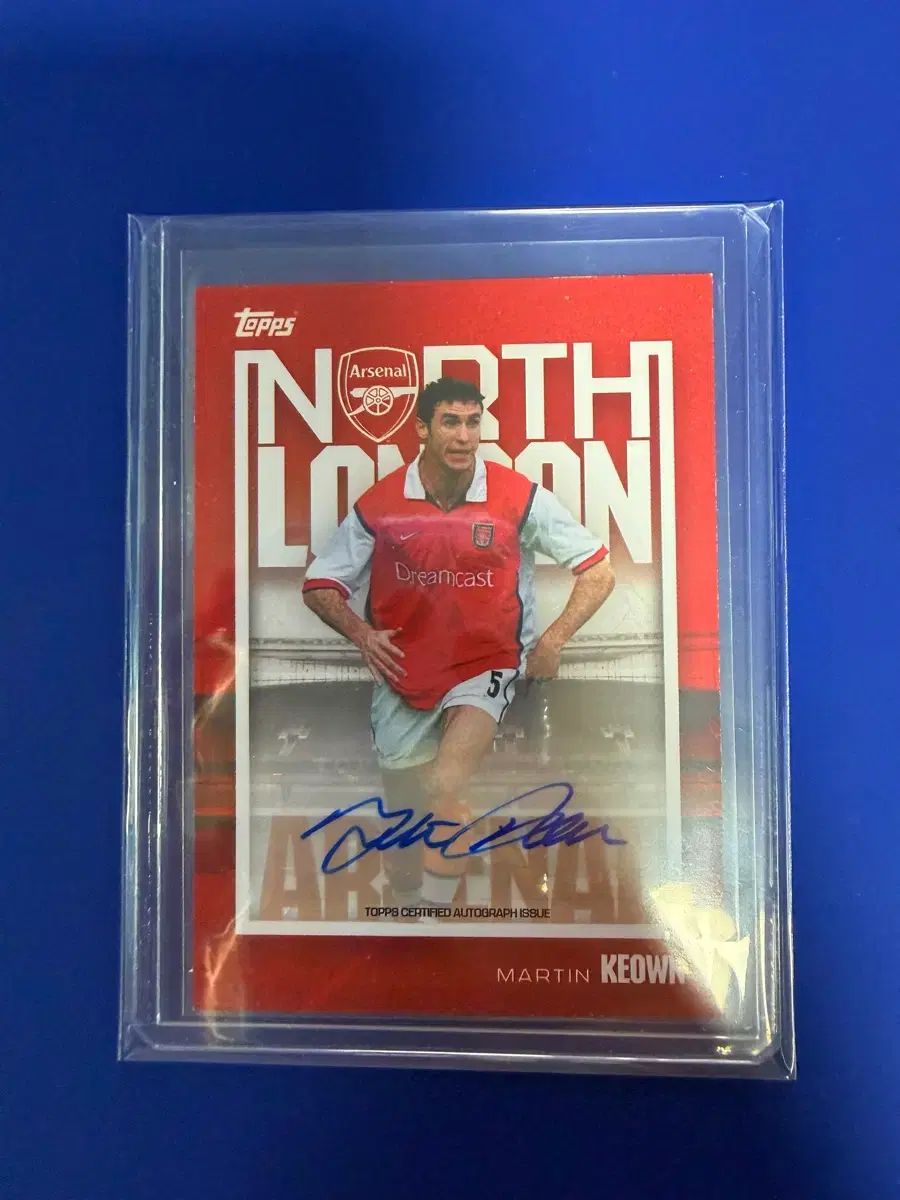スポーツカード トップス TOPPS MARTIN KEOWN オート