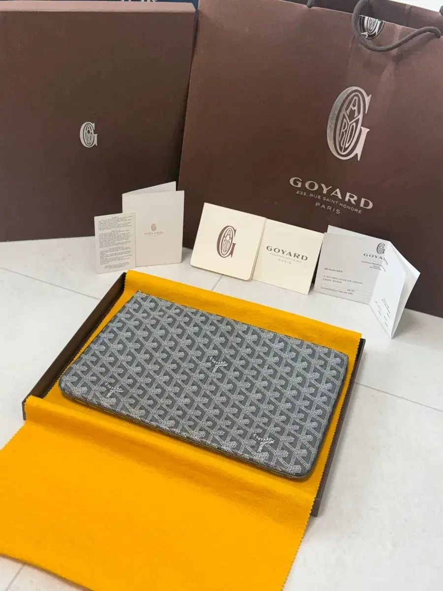 正規品 ゴヤール 瀬名 泉 クラッチバッグ mm (フルセット)