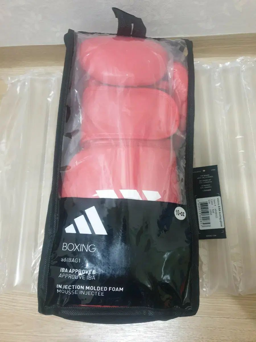 アディダス アイバ ボクシング グローブ レッド 10oz