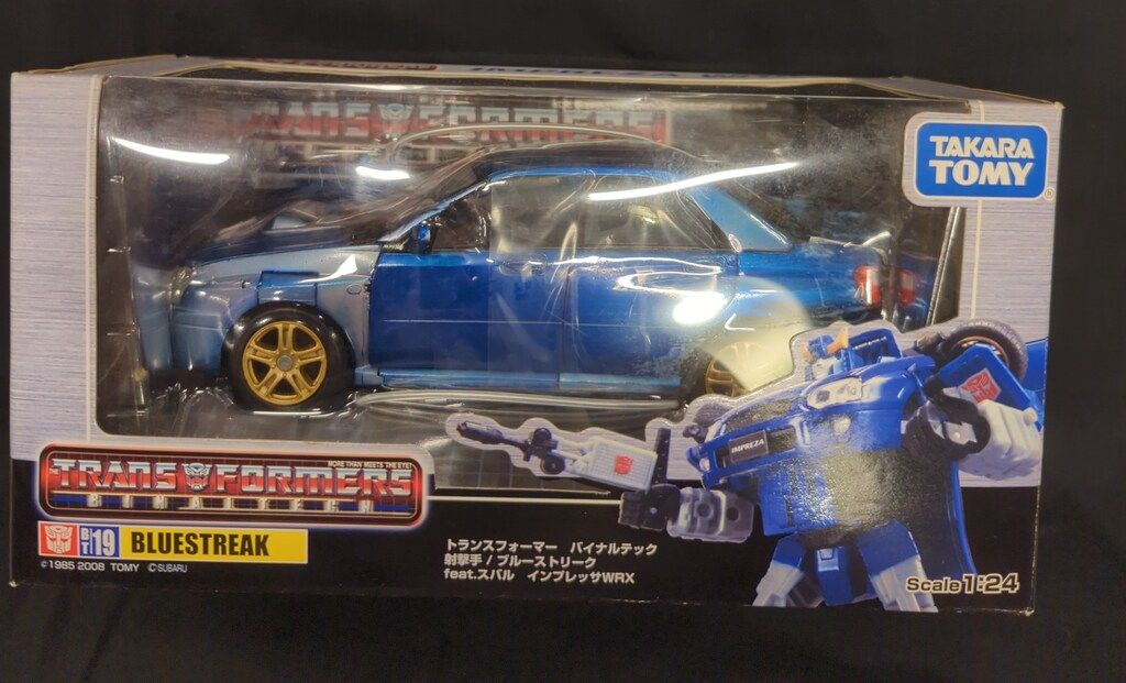 未開封品 ブルーストリーク トランスフォーマーバイナルテック インプレッサWRX タカラトミー バイナルテック ブルーストリーク feat.スバル