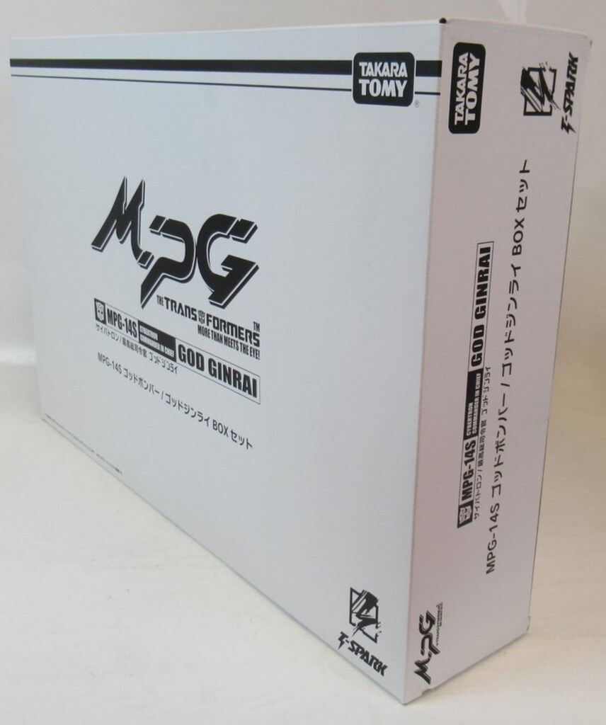 タカラトミー マスターピースG ゴッドボンバー/ゴッドジンライ BOXセット MPG14S