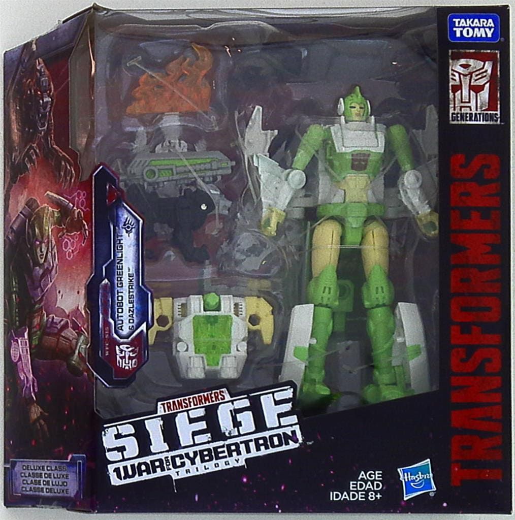 HASBRO SIEGE WAR FOR CYBERTRON AUTOBOT GREENLIGHT &DAZLESTRIKE WFC-S15