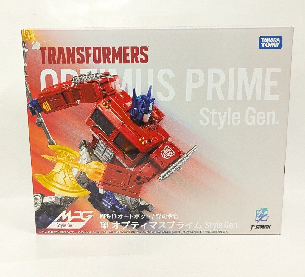 タカラトミー MPG スタイルGEN オプティマスプライム Style Gen. MPG17