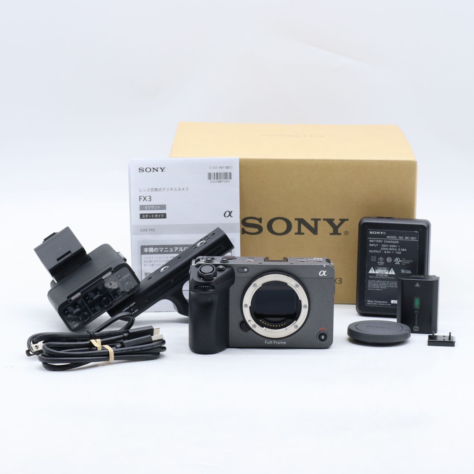 ショット数821回 SONY(ソニー) Cinema Line カメラ ILME-FX3 #5131