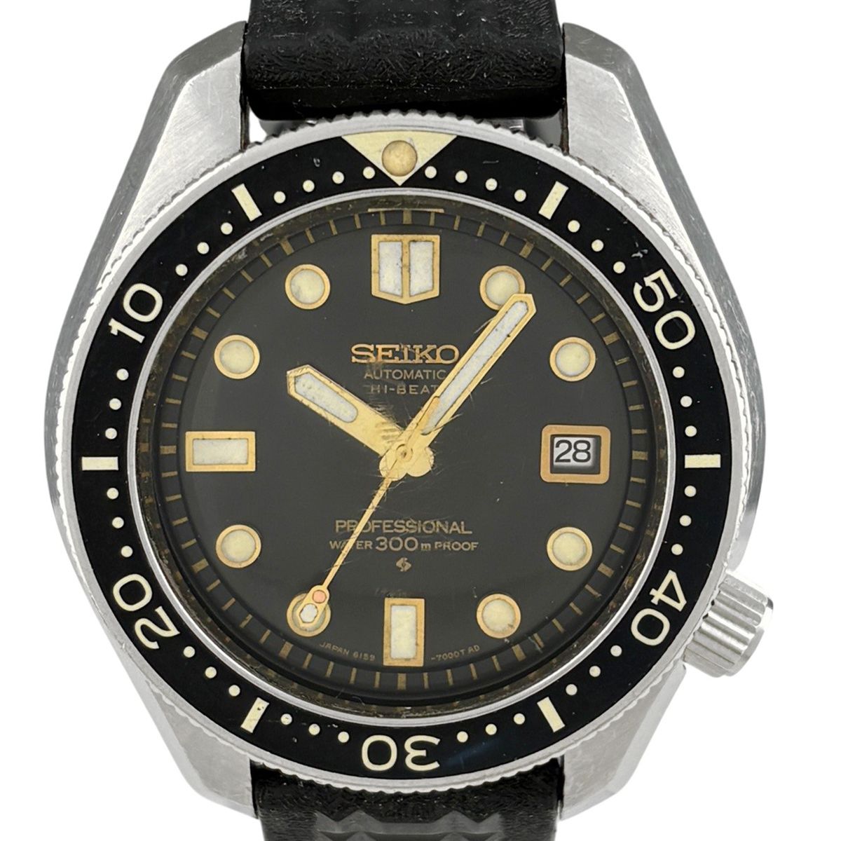セイコー SEIKO プロフェッショナル 300m ダイバー 6159-7001 腕時計 