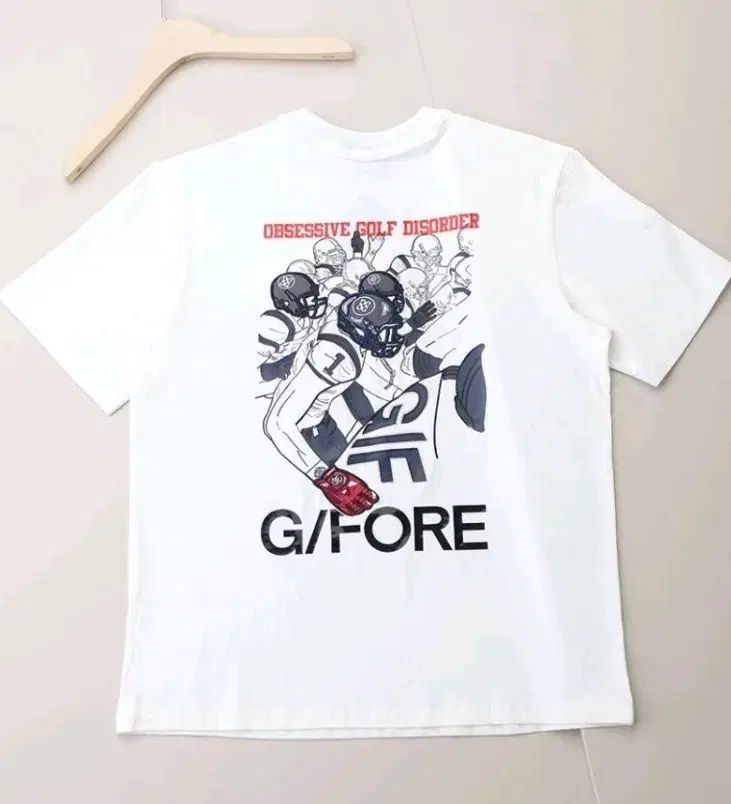 ジーフォア Obsessive ゴルフ 半袖 Tシャツ 白