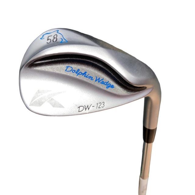 中古】 キャスコ Dolphin Wedge DW-123 シルバー 58° ウェッジ WG 純正