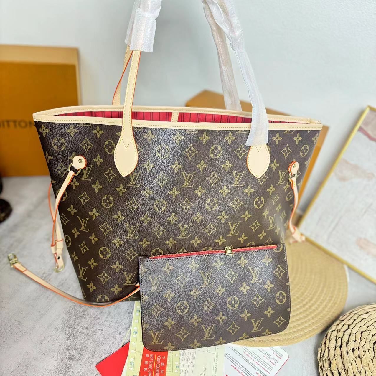 送料無料 LOUIS VUITTON ルイヴィトン トートバッグ ショルダーバッグ 