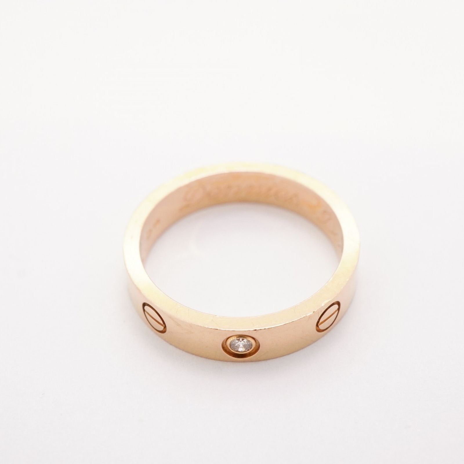 カルティエ(Cartier) カルティエ リング ミニラブ 1PD 18KPG ピンク