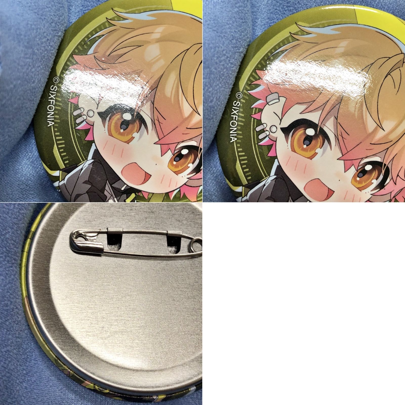 33. 【現状品】みこと ランダム缶バッジ 5種 7点セット 第14弾 第15弾