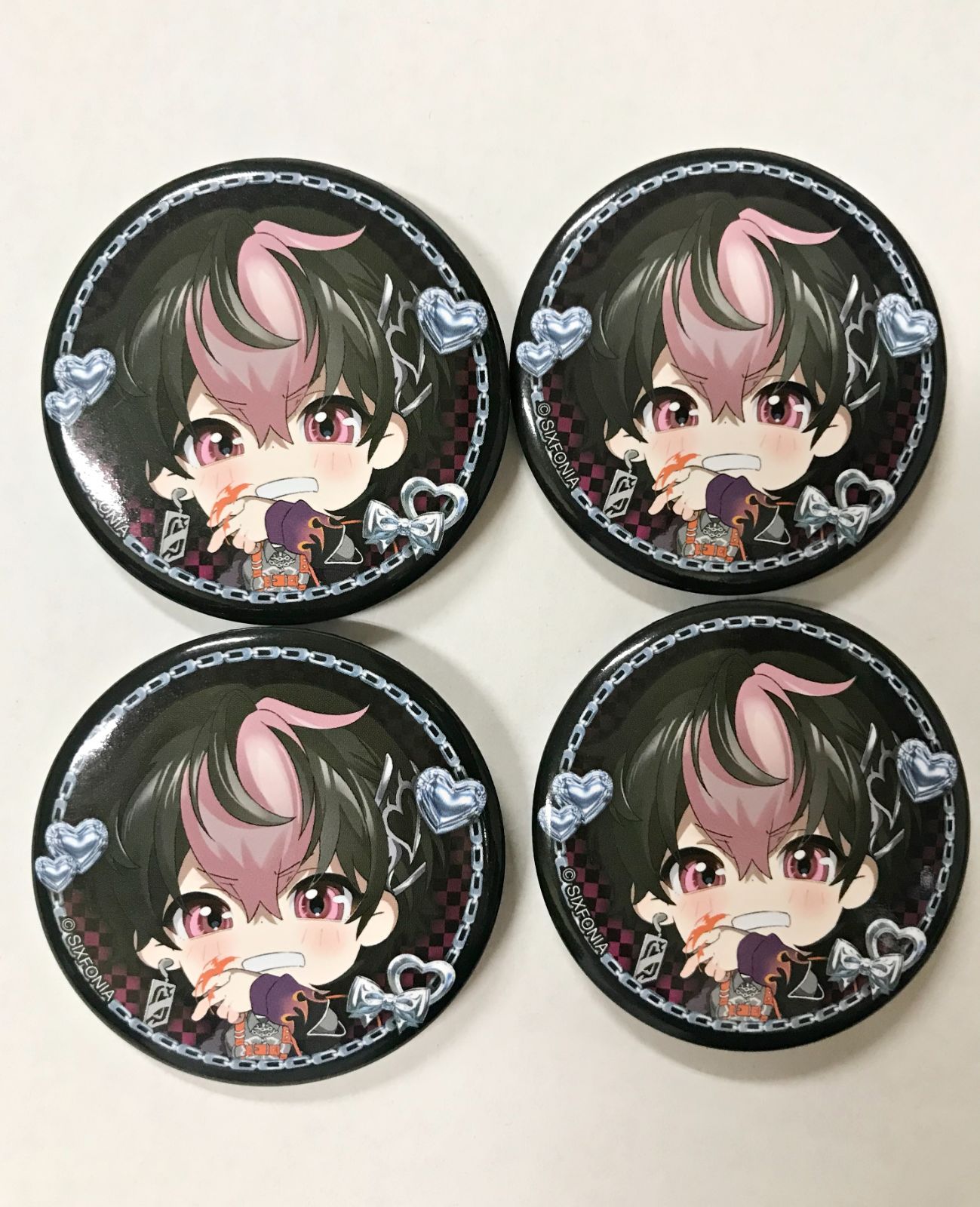 シクフォニ LAN 分校等身 缶バッジ シクフォニ LAN ランダム缶バッジ シクフォニ LAN 等身 ふぉにまる分校