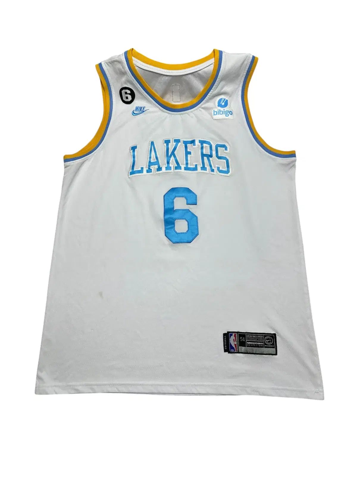 840 アディダス NBA ビビゴー LAKERS JAMES ノースリーブ(54)
