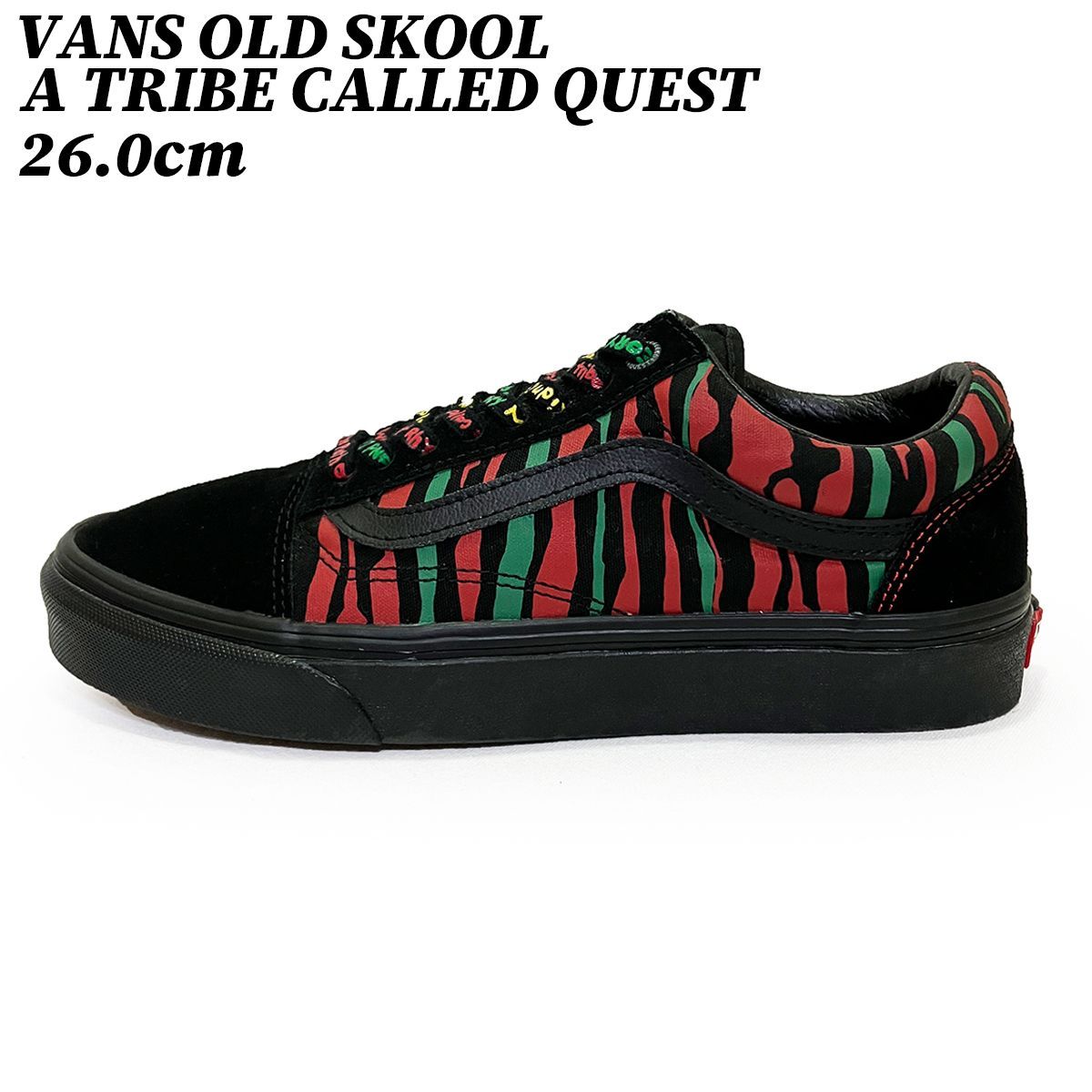 メンズ VANS/コラボ/スニーカー/別注/ATCQ/レザー/9.5/限定/27.5cm