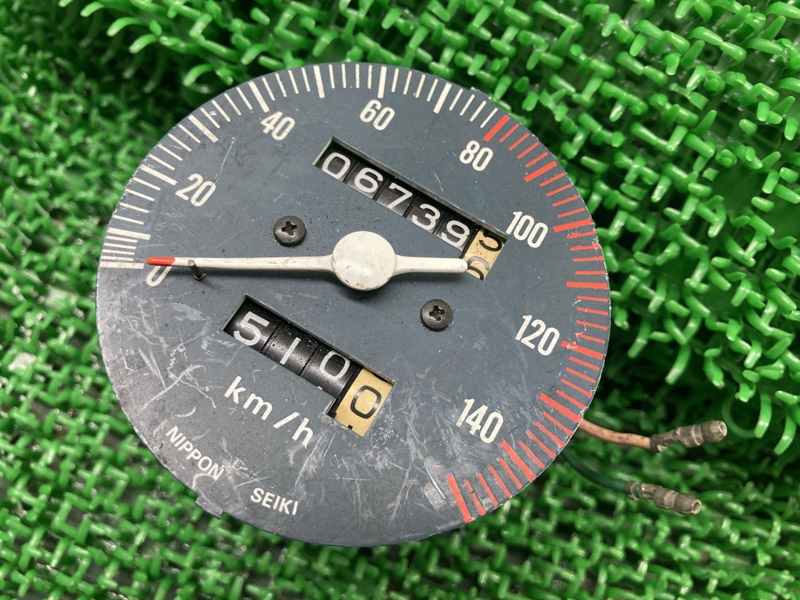 CB250T スピードメーター ホンダ 純正 中古 HAWK ホーク バブ 当時物