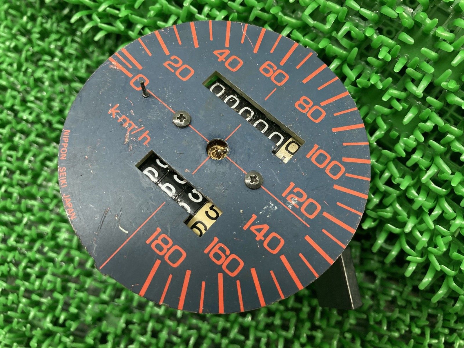 NS250F スピードメーター ホンダ 純正 中古 MC11 当時物 レストアなどに 希少 cG