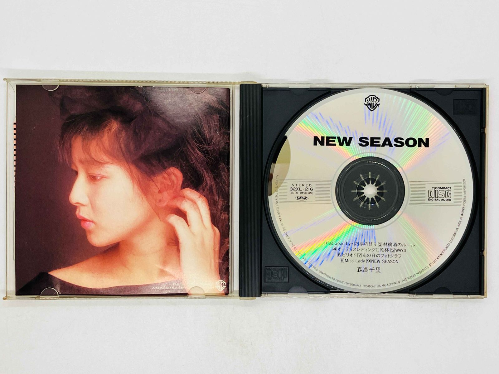 CD 旧規格 森高千里 / Moritaka Chisato / NEW SEASON 消費税表記無し