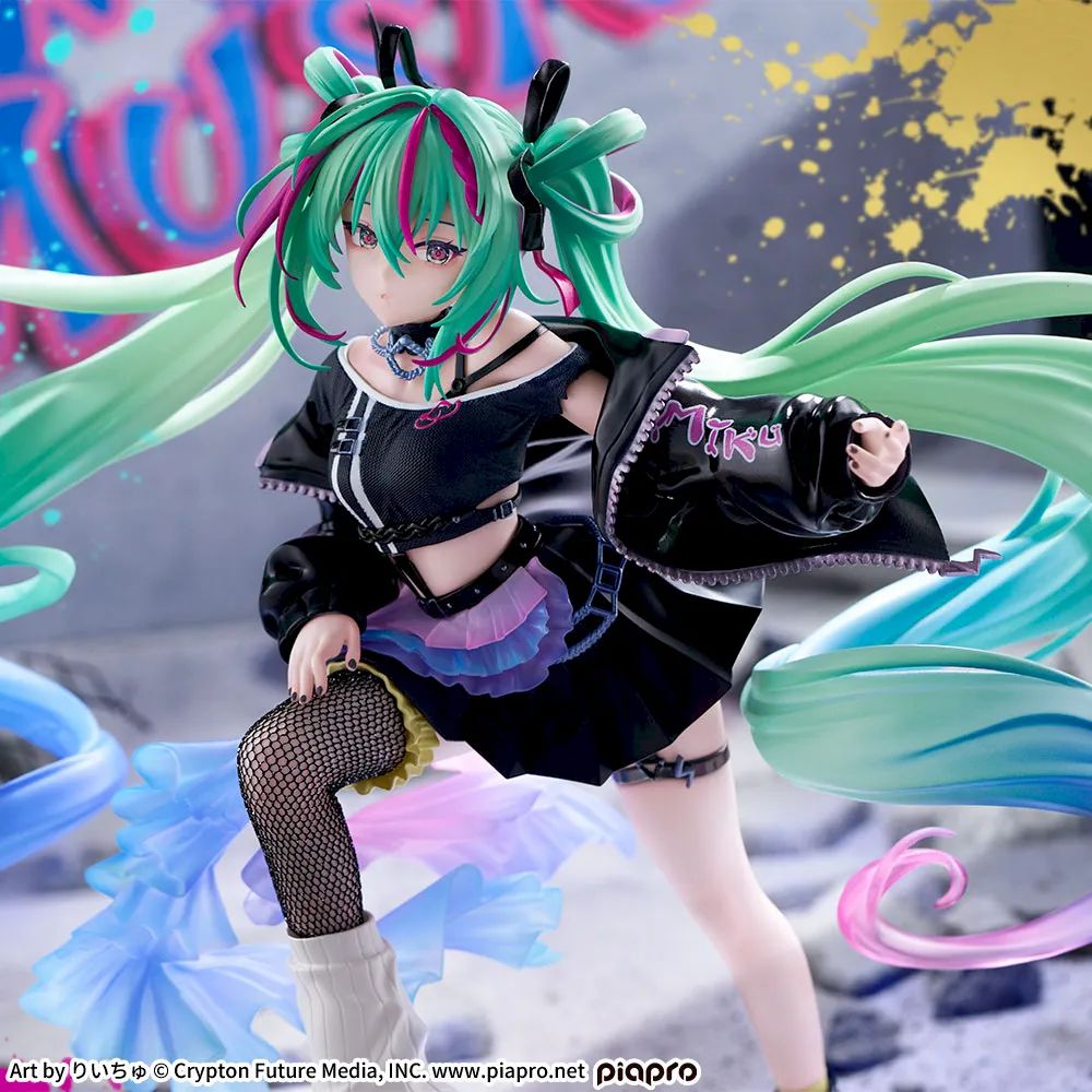初音ミクシリーズFIGURIZMα“初音ミク”-Punk！- フィギュア - メルカリ