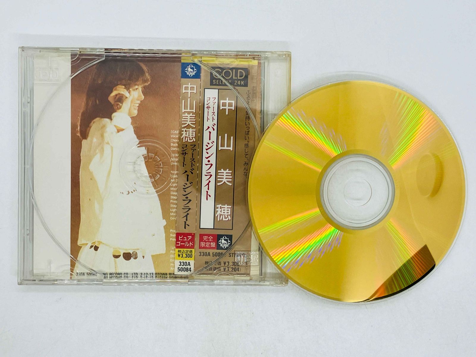ゴールドCD 旧規格 中山美穂 / ファーストコンサート バージン