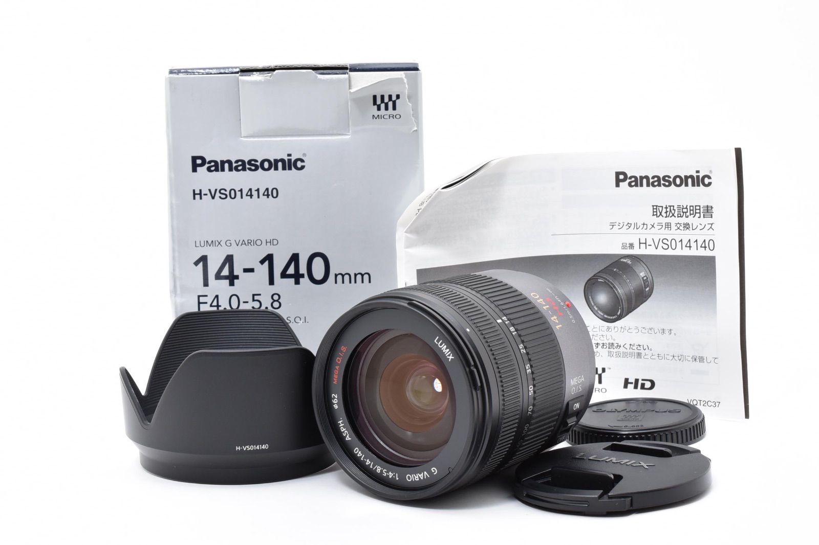 ☆外観美品☆ Panasonic パナソニック LUMIX G VARIO 14-140mm F4.0 