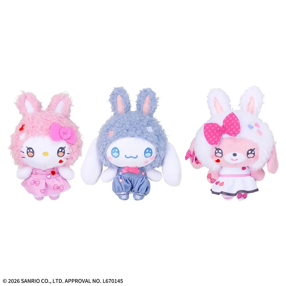 ゆるかわサンリオキャラクターズマスコットPatchRabbitsVol.2