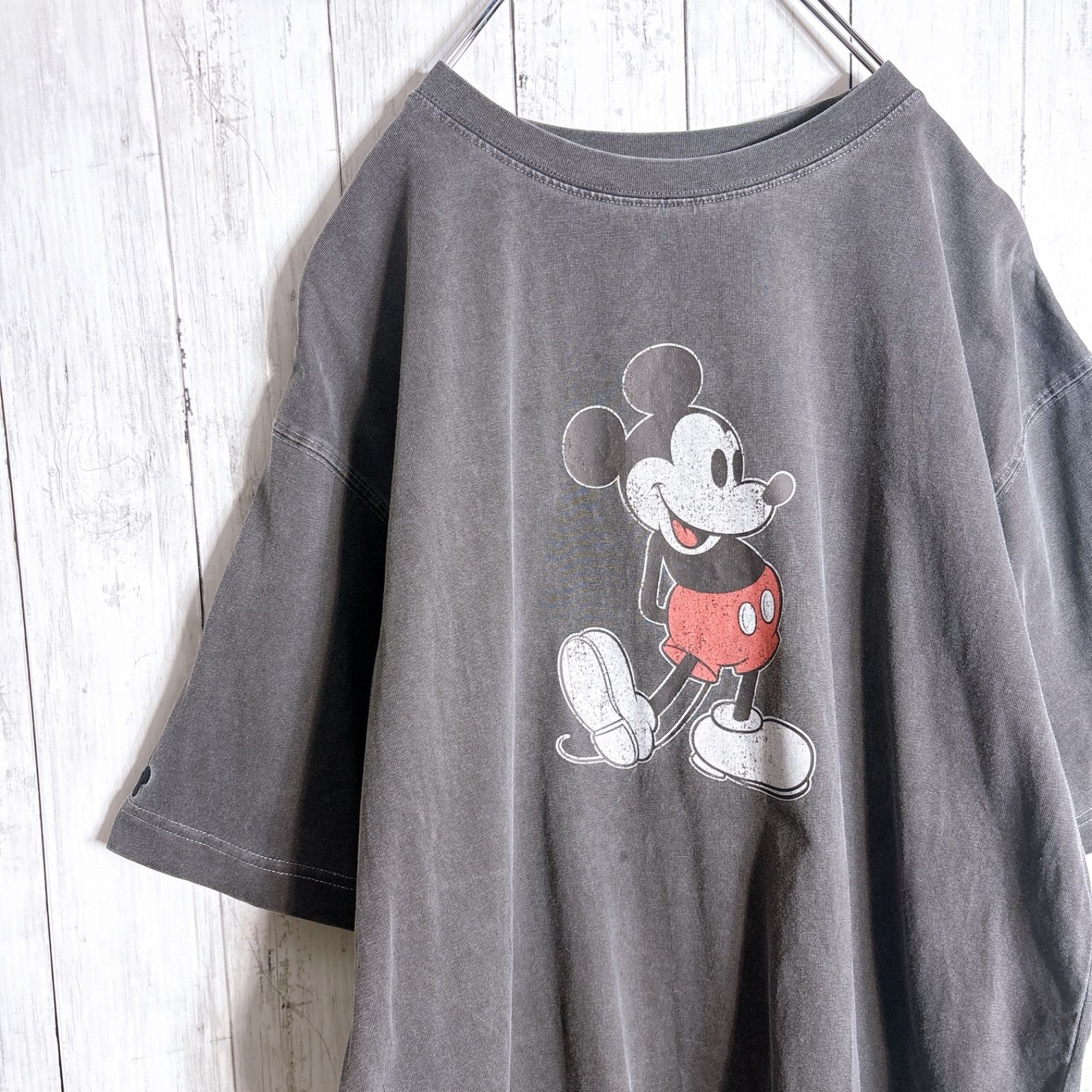 入手困難】Disney 現行復刻 白足ミッキー 在原みゆ紀 キムタク 着用 