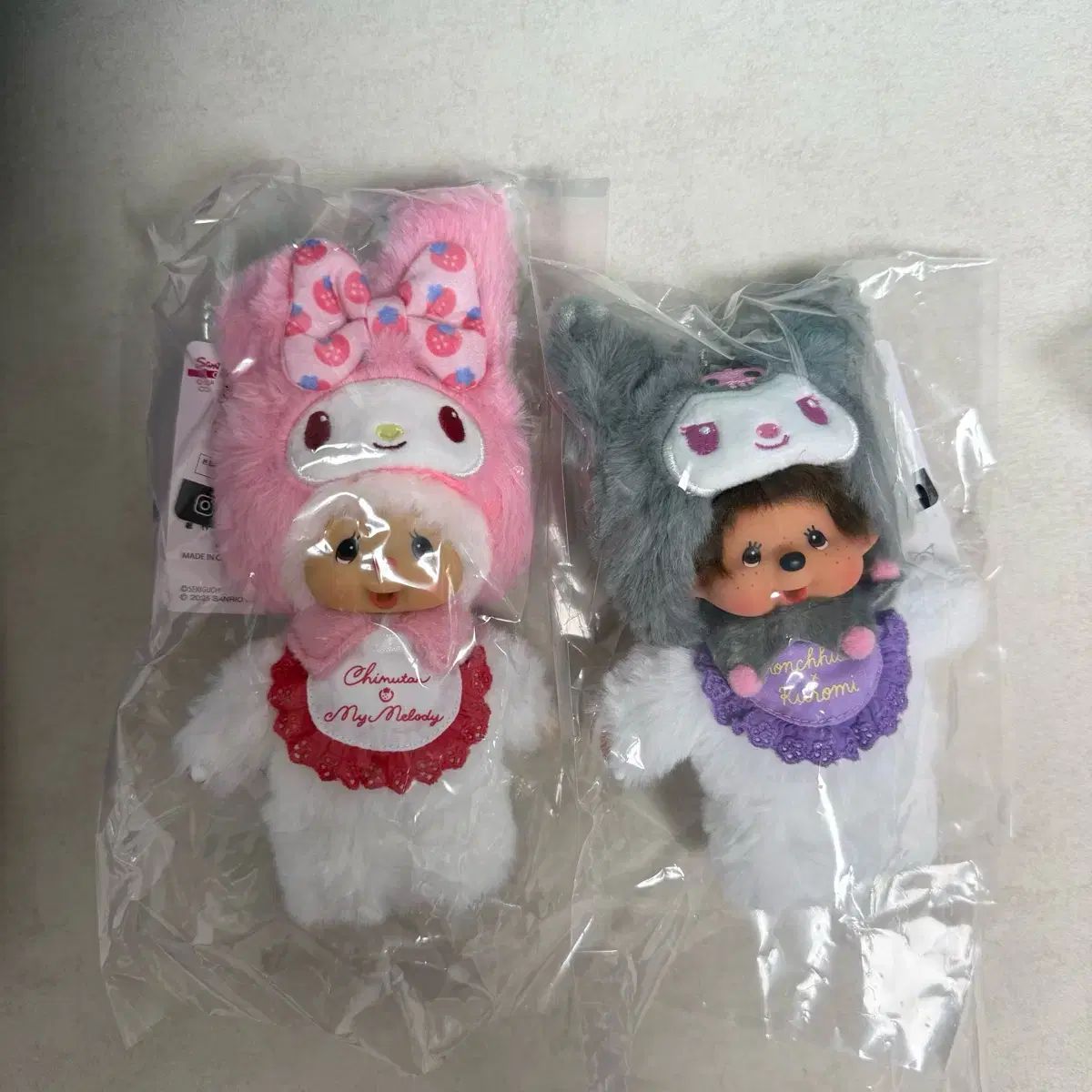 モンチッチ マイメロディxクロミ ぬいぐるみ