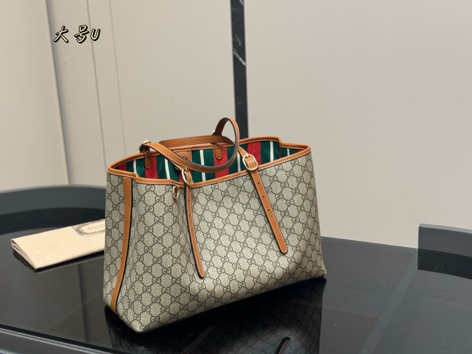【新作登場】グッチ GG トートバッグ 39.25cm ハンドル & ショルダーバッグ-MM輸入-MM輸入2