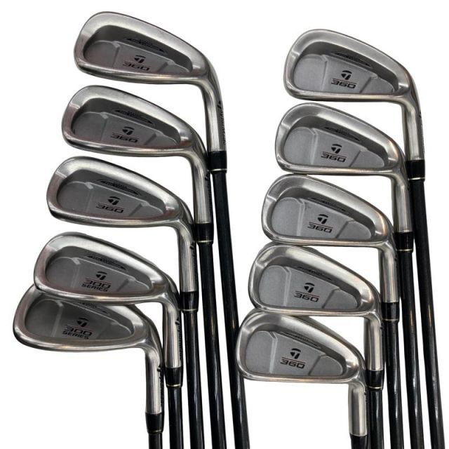 【中古】 テーラーメイド Taylor Made 360 10S アイアンセット IR F.T.G.+ (フレックスS) メンズ 男性用 右利き 右用 Cランク ゴルフクラブ