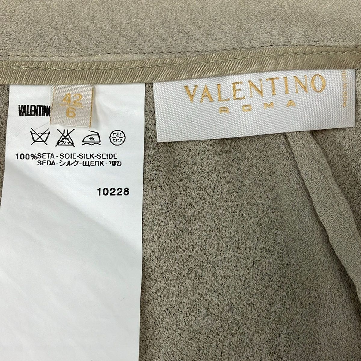 VALENTINO ROMA(バレンチノローマ) スカート サイズ42 L レディース美 