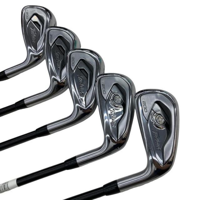 【中古】 タイトリスト Titleist T200 5S アイアンセット IR Titleist KURO KAGE 60 (フレックスその他) メンズ 男性用 右利き 右用 Cランク ゴルフクラブ