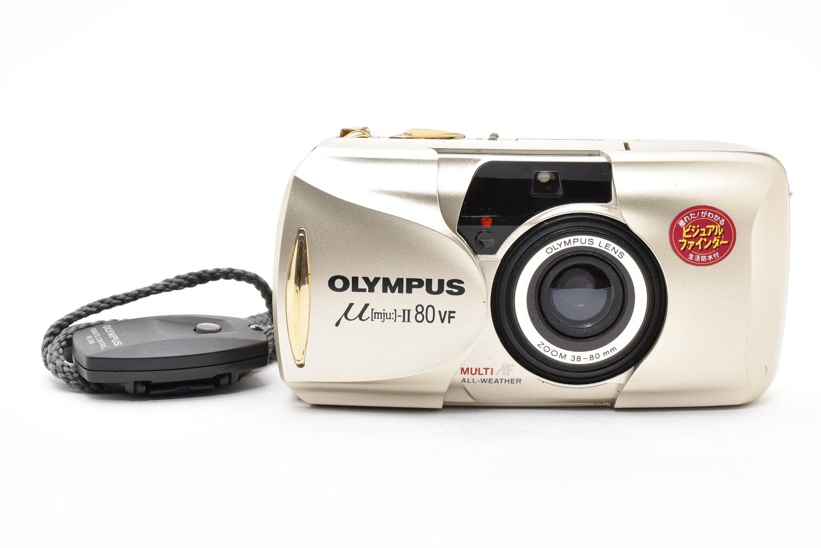★ジャンク★ オリンパス Olympus μ-II 80VF コンパクトフィルムカメラ ★ #8325