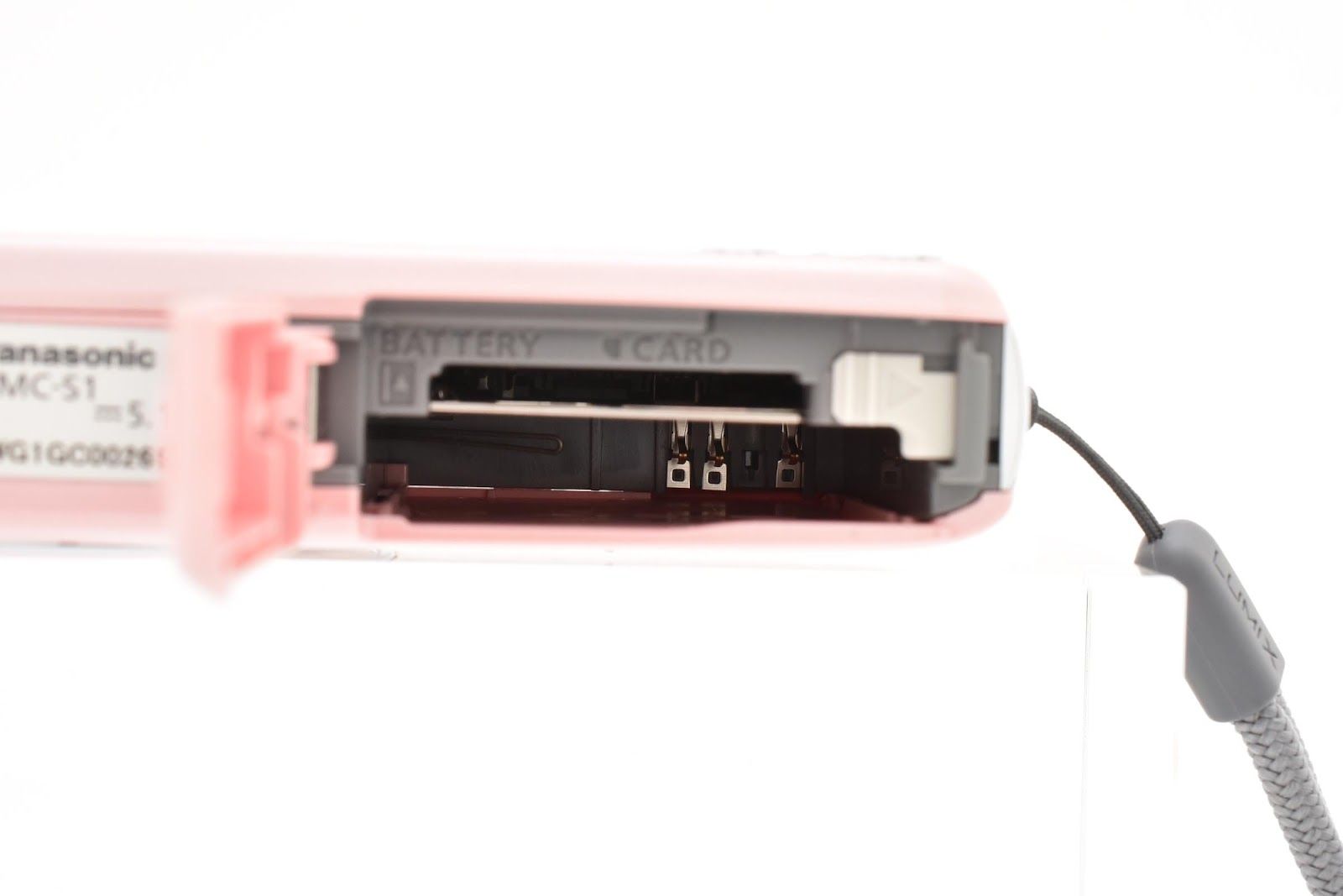 ★美品★ パナソニック Panasonic DMC-S1 ピンク デジタルカメラ ★ #8330